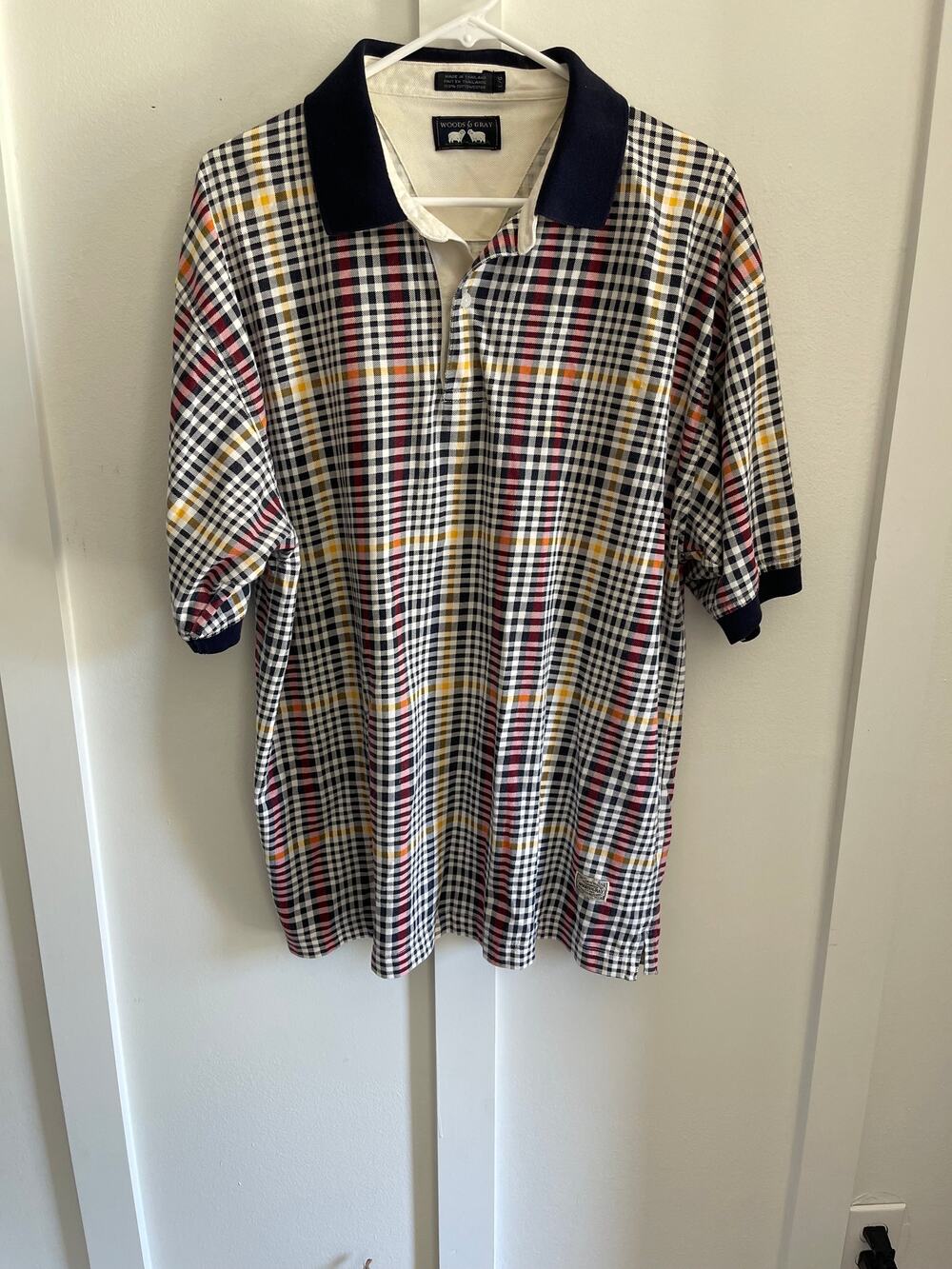 Vintage Woods and Gray mens large polo